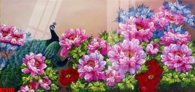 File gốc File tranh gốc in tranh tường nền tổng hợp H25147 (thiết kế) cho in ấn