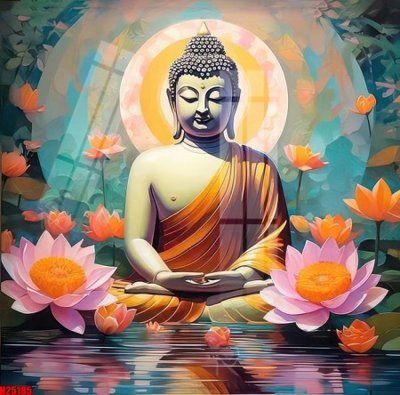 File tranh File tranh gốc in tranh tường nền tổng hợp H25185 (gốc) in trên kính