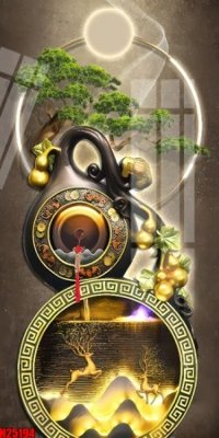 File tranh File tranh gốc in tranh tường nền tổng hợp H25194 (bản gốc) treo quán cafe