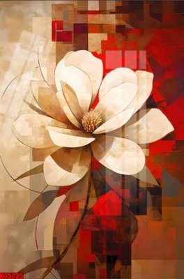 Ảnh gốc File tranh gốc in tranh tường nền tổng hợp H25235 (độ nét cao) in mica