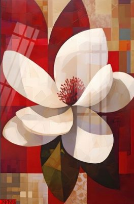 File gốc File tranh gốc in tranh tường nền tổng hợp H25237 (in lụa) họa tiết 3D