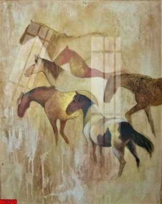 File gốc File tranh gốc in tranh tường nền tổng hợp H25248 (in mica) cắt laser