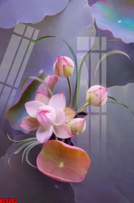 Tải file File tranh gốc in tranh tường nền tổng hợp H25303 (gốc) làm tranh treo tường