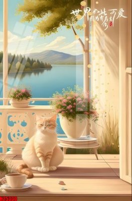 File gốc File tranh gốc in tranh tường nền tổng hợp H25330 (chuẩn màu) cho in offset