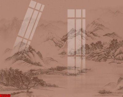 Mua file gốc File tranh gốc in tranh tường nền tổng hợp H25643 (PSD) tại Filetranh.com