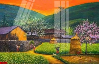 File gốc in mica File tranh gốc in tranh tường nền tổng hợp H25771 chất lượng