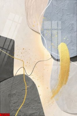 File tranh File tranh gốc in tranh tường nền tổng hợp H25924 (gốc) phong cách tối giản