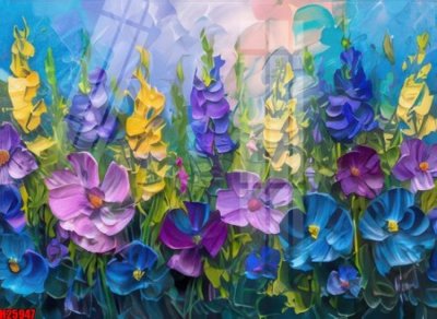 Download file gốc File tranh gốc in tranh tường nền tổng hợp H25947 (in mica) trang trí