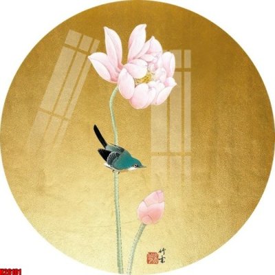 Tải file File tranh gốc in tranh tường nền tổng hợp H26101 (PSD) cho in tranh 3D