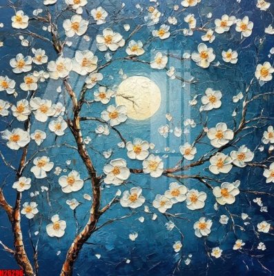 Tải file File tranh gốc in tranh tường nền tổng hợp H26296 (PSD) cho in tranh kính