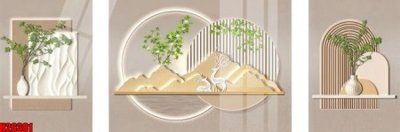 Tải file File tranh gốc in tranh tường nền tổng hợp H26381 (gốc) in tranh tráng gương