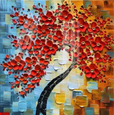 File gốc in ấn File tranh gốc in tranh tường nền tổng hợp H26403 chuẩn màu CMYK