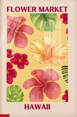 Tải file File tranh gốc in tranh tường nền tổng hợp H26407 (gốc) chủ đề hoa sen