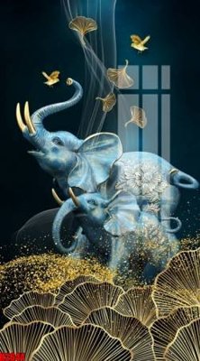 File in trần File tranh decor tranh bộ treo tường tổng hợp H2644 (bản gốc) trời sao