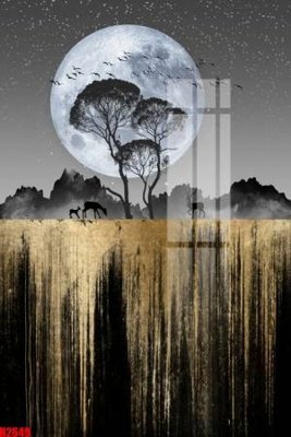 File in ấn cao cấp File tranh decor tranh bộ treo tường tổng hợp H2649 (file gốc)