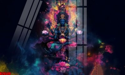 File gốc in ấn File tranh gốc in tranh tường nền tổng hợp H26549 độ phân giải cao