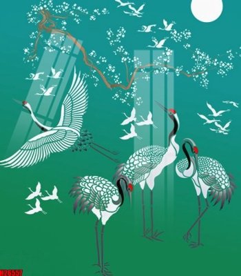 Tải file PSD File tranh gốc in tranh tường nền tổng hợp H26557 (nguyên layer) để in