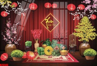 Tải file gốc File tranh gốc in tranh tường nền tổng hợp H26583 dùng cho in ấn