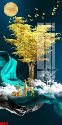 File in ấn File tranh decor tranh bộ treo tường tổng hợp H2672 (bản gốc) cao cấp