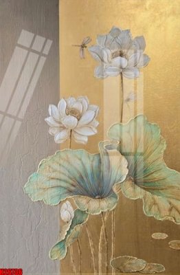 Ảnh gốc File tranh gốc in tranh tường nền tổng hợp H26736 (độ nét cao) in tráng gương