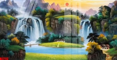 File PSD File tranh gốc in tranh tường nền tổng hợp H27112 (gốc) cho in quảng cáo