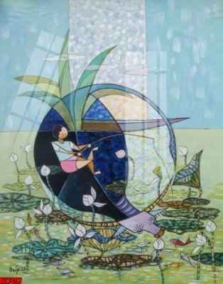 File in mica File tranh gốc in tranh tường nền tổng hợp H27497 (bản gốc) siêu trong