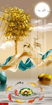 Mua file tranh gốc File tranh gốc in tranh tường nền tổng hợp H27562 tại Filetranh.com