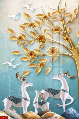 File in ấn File tranh decor tranh bộ treo tường tổng hợp H2786 (bản gốc) chất lượng cao