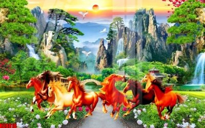 File gốc File tranh gốc in tranh tường nền tổng hợp H28818 (ảnh chi tiết) để in lụa