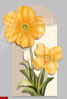 File in mica File tranh gốc in tranh tường nền tổng hợp H29057 (bản gốc) làm vách ngăn