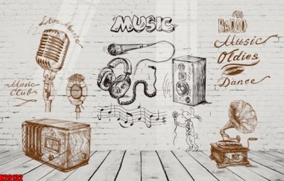 File in trần File tranh gốc in tranh tường nền tổng hợp H29132 (bản gốc 3D) sống động