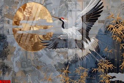 Ảnh gốc file in lụa File tranh gốc in tranh tường nền tổng hợp H29229 chi tiết