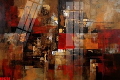 File tranh File tranh gốc in tranh tường nền tổng hợp H29256 (file gốc) chuẩn màu in