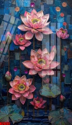 Download file gốc File tranh gốc in tranh tường nền tổng hợp H29261 (in lụa) tranh 3D