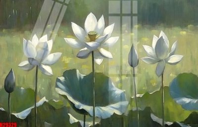 File gốc File tranh gốc in tranh tường nền tổng hợp H29329 (in lụa) họa tiết 3D