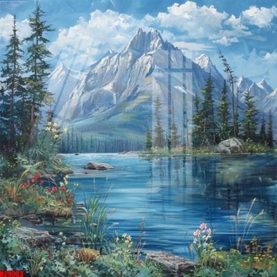 File tranh File tranh gốc in tranh tường nền tổng hợp H29333 (bản gốc) treo quán cafe