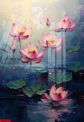 File gốc File tranh gốc in tranh tường nền tổng hợp H29359 (PNG) không nền chất lượng