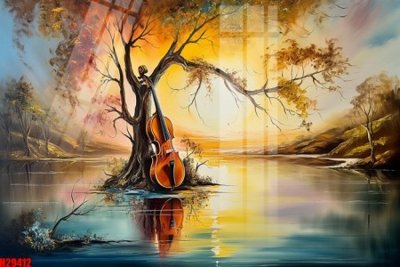 File tranh File tranh gốc in tranh tường nền tổng hợp H29412 (ảnh gốc) độc quyền