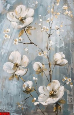 File gốc File tranh gốc in tranh tường nền tổng hợp H29423 (in lụa) chi tiết cao