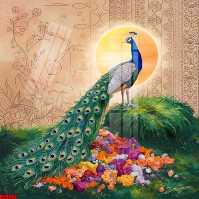 Download file File tranh gốc in tranh tường nền tổng hợp H29592 (gốc) in mica đèn LED