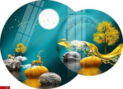 File tranh in trần File tranh gốc in tranh tường nền tổng hợp H30213 (ảnh gốc siêu nét)