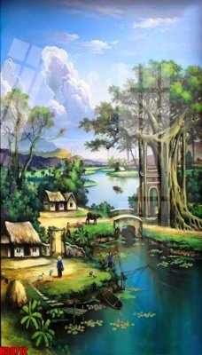 Tải file File tranh gốc in tranh tường nền tổng hợp H30712 (gốc) làm file quảng cáo