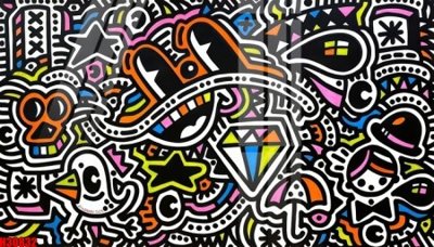 File tranh File tranh gốc in tranh tường nền tổng hợp H30832 (gốc) phong cách tối giản