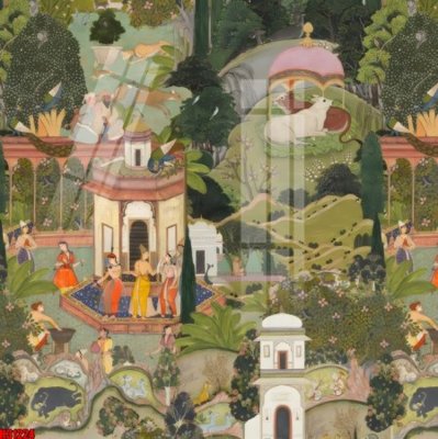 File gốc File tranh gốc in tranh tường nền tổng hợp H31224 (bản quyền) cho in ấn