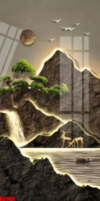 File gốc in mica File tranh gốc in tranh tường nền tổng hợp H31451 chất lượng