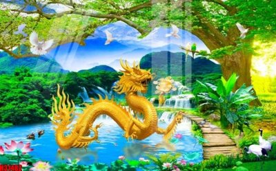 File tranh in trần 3D File tranh gốc in tranh tường nền tổng hợp H31482 (ảnh gốc)