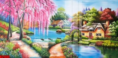 File PSD File tranh gốc in tranh tường nền tổng hợp H31689 (gốc) cho in quảng cáo