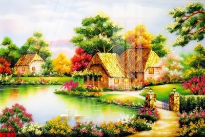 File in trần File tranh gốc in tranh tường nền tổng hợp H31691 (bản gốc) đại dương