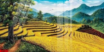 File gốc File tranh gốc in tranh tường nền tổng hợp H31740 cho in ấn và thiết kế