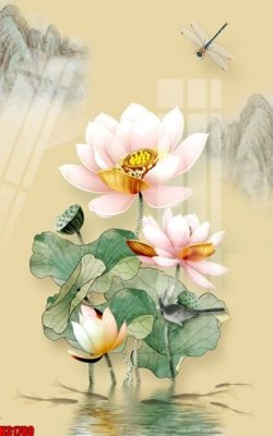 Tải file File tranh gốc in tranh tường nền tổng hợp H31780 (PSD) cho in tranh 3D